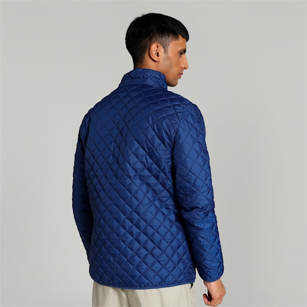 Lightweight Padded Men's Jacket, Blazing Blue, extralarge-IND