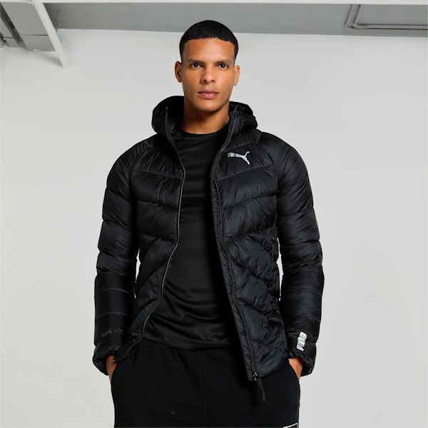 PWRWarm packLITE Slim Fit Men's Down Jacket, Puma Black, extralarge-IND