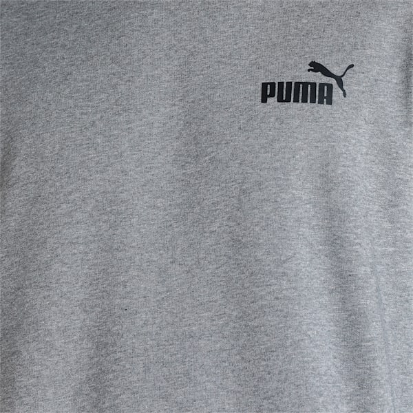 PUMA POWER Tape Crew Men's Regular Fit Sweat Shirt, Medium Gray Heather, extralarge-IND