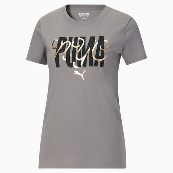White and gold puma shirt new arrivals