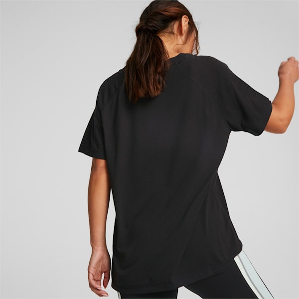 Evostripe Women's Relaxed Fit T-Shirt, Puma Black, extralarge-IND