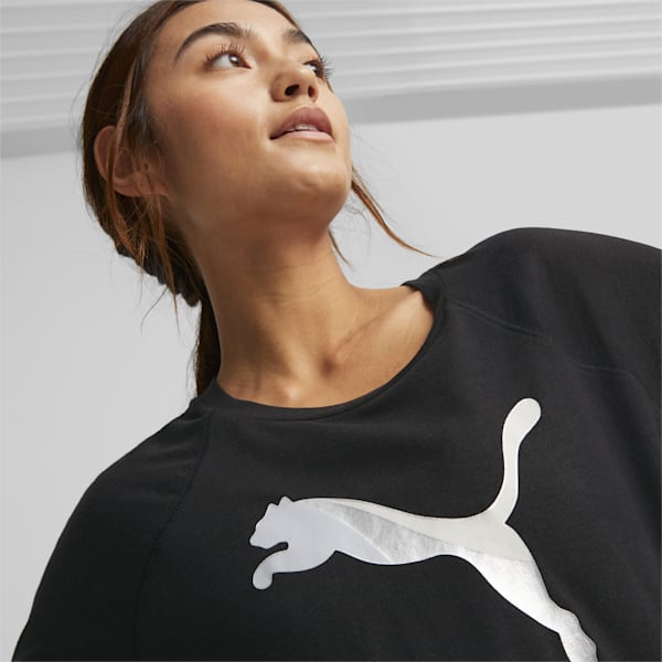 Evostripe Women's Relaxed Fit T-Shirt, Puma Black, extralarge-AUS