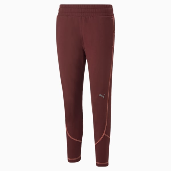 Evostripe High-Waist Women's Pants, Aubergine, extralarge-IND