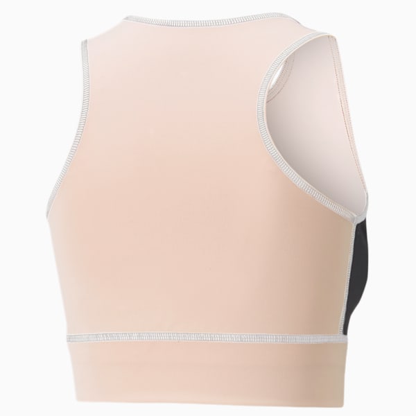 Modern Sports Women's Crop Top, Rose Quartz, extralarge-IND