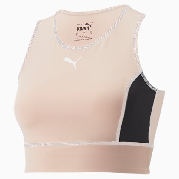 Modern Sports Women's Crop Top, Rose Quartz, extralarge-IND