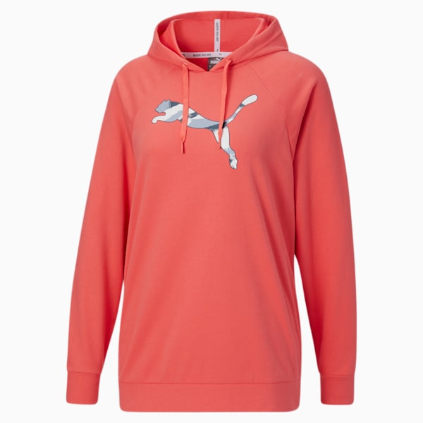 Modern Sports Women's Hoodie, Salmon, extralarge