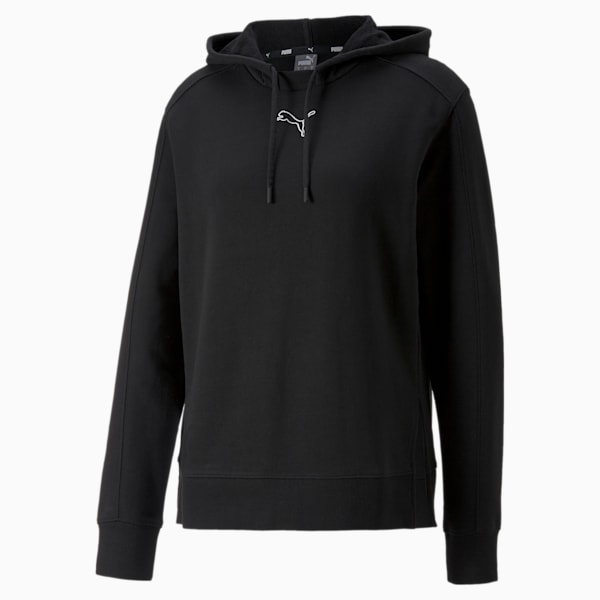 HER Women's Relaxed Fit Hoodie, Puma Black, extralarge-IND
