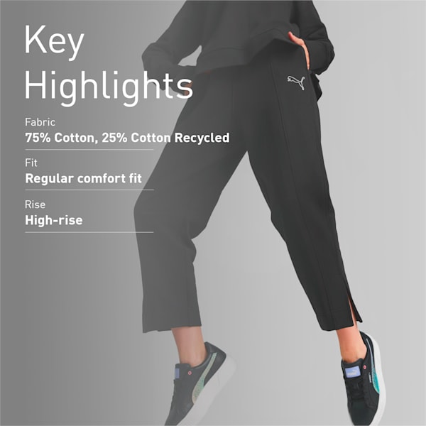 HER High-Waist Women's Pants, Puma Black, extralarge-IND