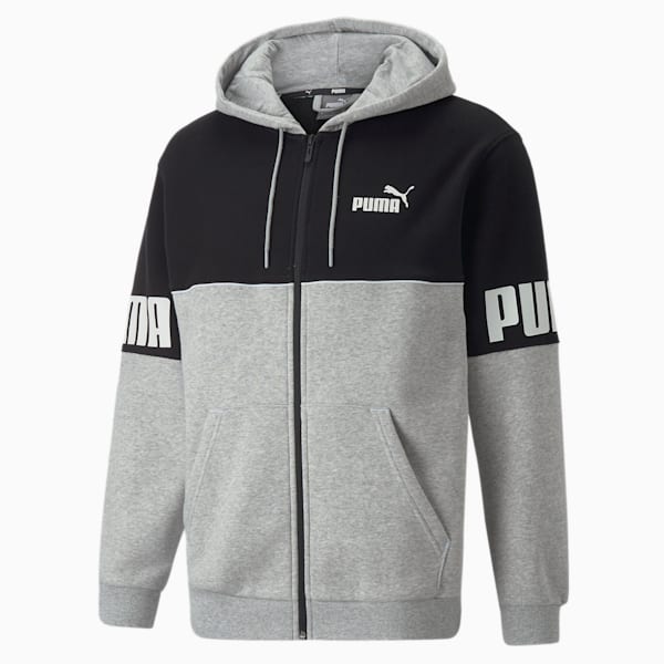 Power Men s Regular Fit Full Zip Hoodie