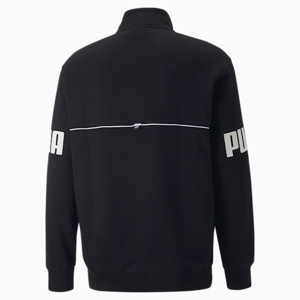 PUMA Power Half-Zip Men's Sweatshirt, Puma Black, extralarge