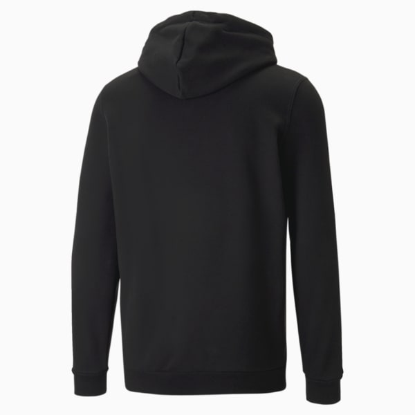 Essentials Elevated Men's Hoodie, Puma Black, extralarge
