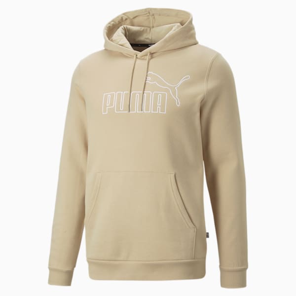 Essentials Elevated Men's Hoodie, Light Sand, extralarge