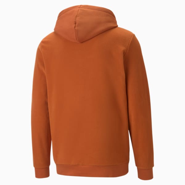 Essentials Men's Polar Fleece Hoodie, Warm Chestnut, extralarge