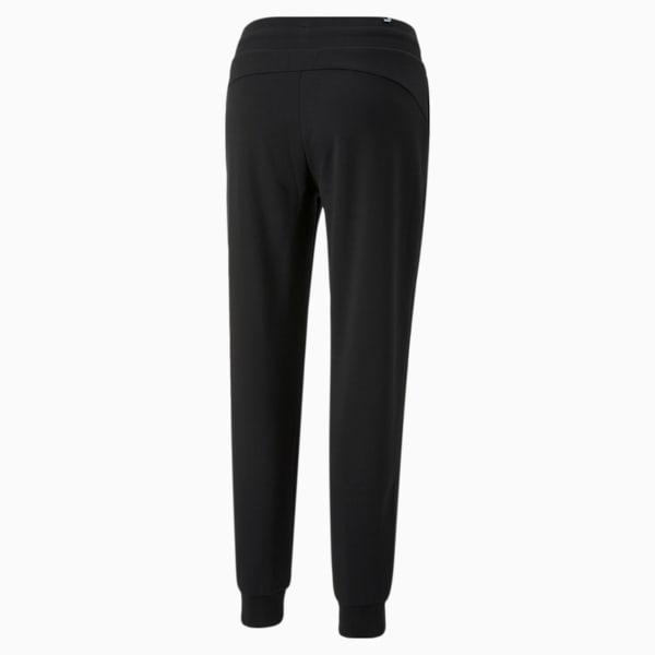 ESS+ Metallic Women's Pants, Puma Black-Gold Foil, extralarge-IND