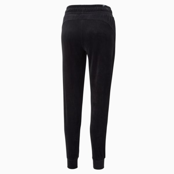 Essentials+ Velour Pants Women, Puma Black