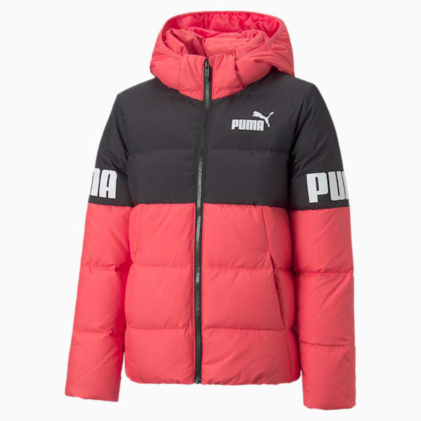 Power Down Puffer Youth, Salmon