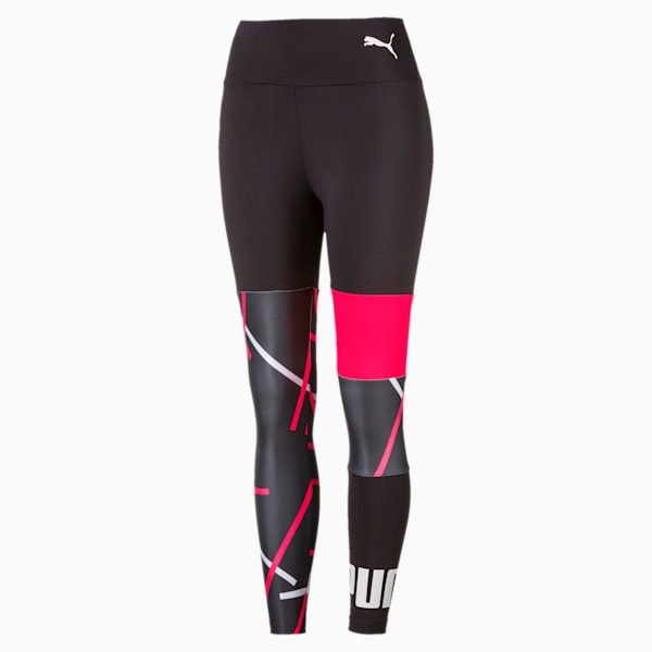 Urban Women's SPORTS Legging, Phantom Black-Bright Plasma, extralarge-IND