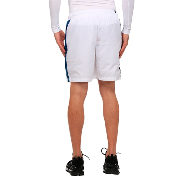 Zippered Woven Shorts, Puma White-Sailor Blue, extralarge-IND