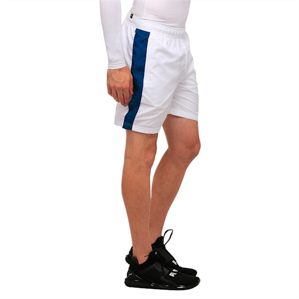 Zippered Woven Shorts, Puma White-Sailor Blue, extralarge-IND