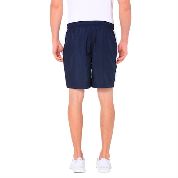Zippered Woven Shorts, Peacoat-Puma White, extralarge-IND