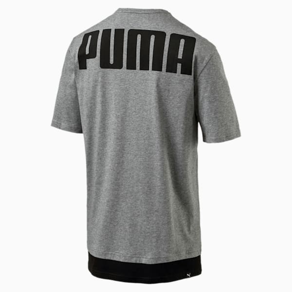 Men's Rebel Tee, Medium Gray Heather, extralarge