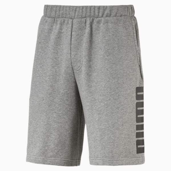 Men's Rebel Sweat Shorts, Medium Gray Heather, extralarge-IND