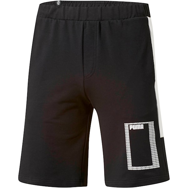 Men's Summer Rebel Lightweight Shorts, Cotton Black, extralarge