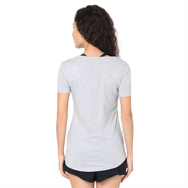 ATHLETIC Tee Cotton Black, Light Gray Heather, extralarge-IND