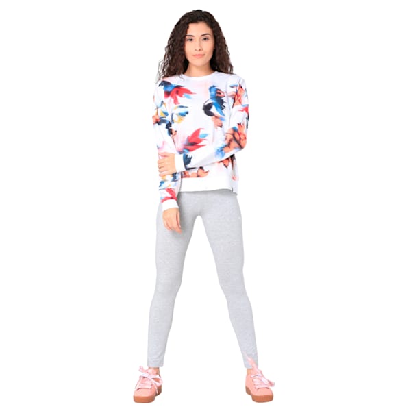 Women's Athletic Leggings, Light Gray Heather, extralarge-IND