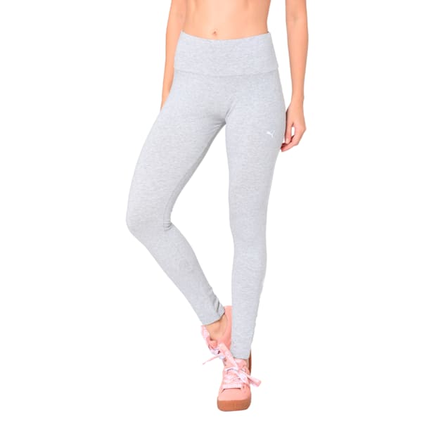 Women's Athletic Leggings, Light Gray Heather, extralarge-IND