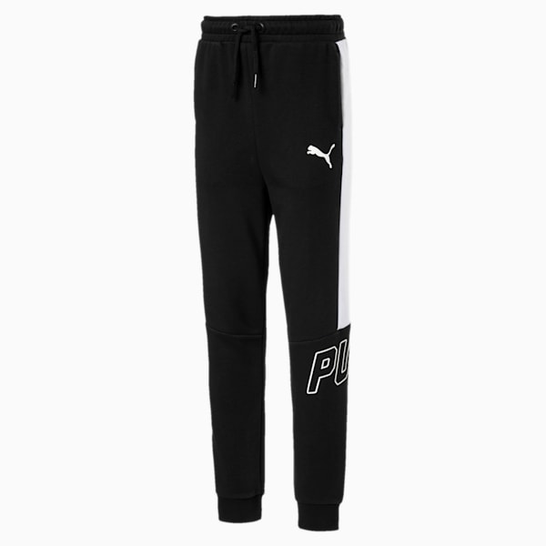 Boys' Style Pants, Cotton Black, extralarge-IND