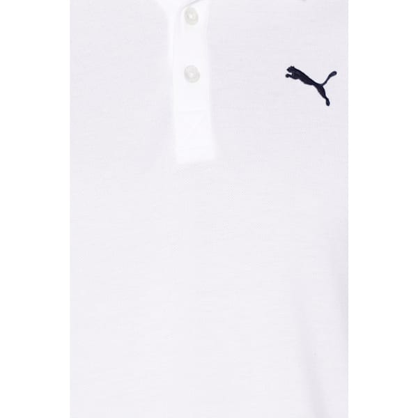 Poly Cotton Polo, Puma White-Peacoat, extralarge-IND