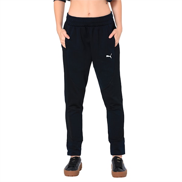 EVOSTRIPE Women's Pants, Puma Black, extralarge-IND