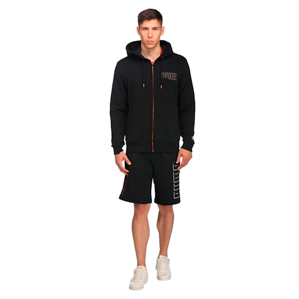 STYLE Athletics FZ Hoody FL, Cotton Black, extralarge-IND