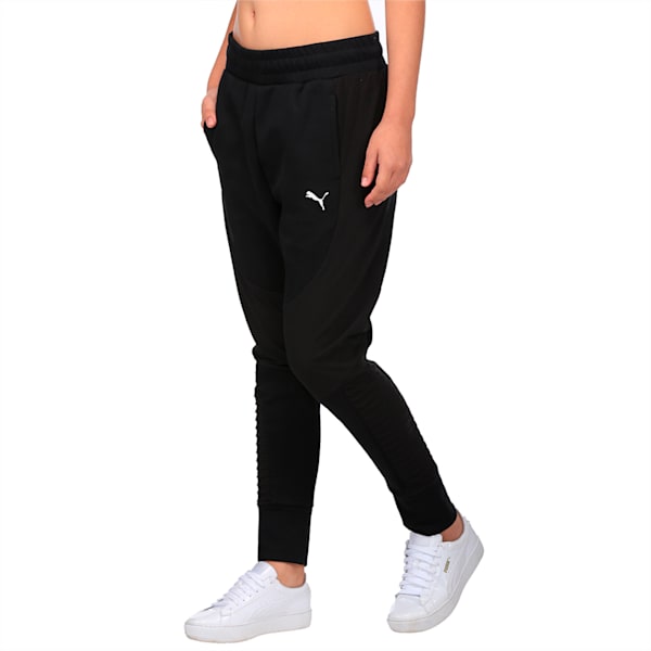 EVOSTRIPE Pants, Puma Black, extralarge-IND