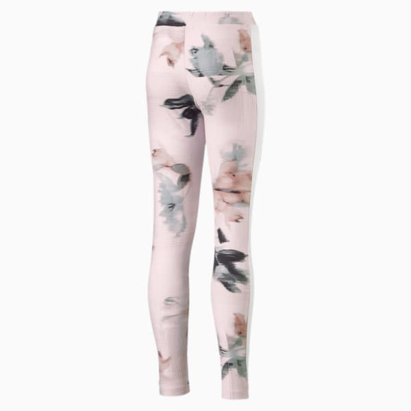 Girls' Classics AOP Leggings, Pearl-AOP, extralarge-IND