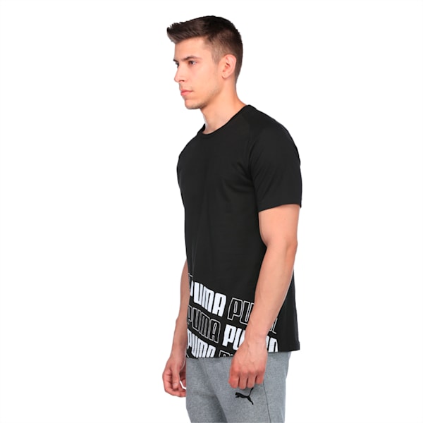 PUMA Rebel 2.0 Tee, Cotton Black, extralarge-IND