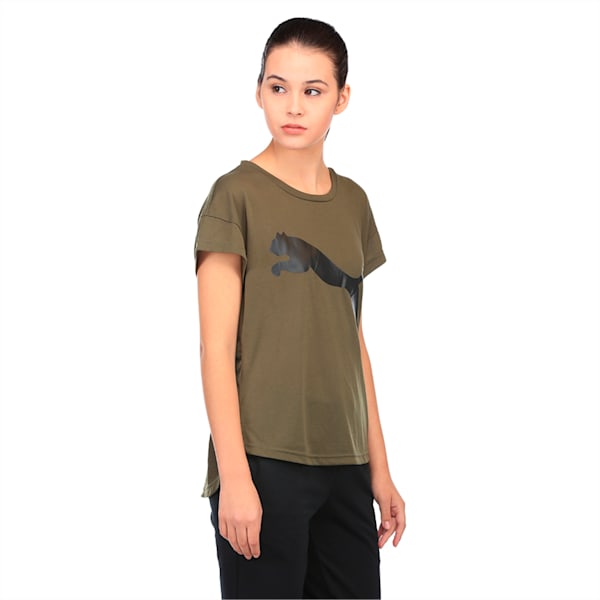URBAN SPORTS Trend Tee W, Olive Night, extralarge-IND
