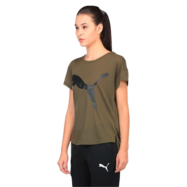 URBAN SPORTS Trend Tee W, Olive Night, extralarge-IND