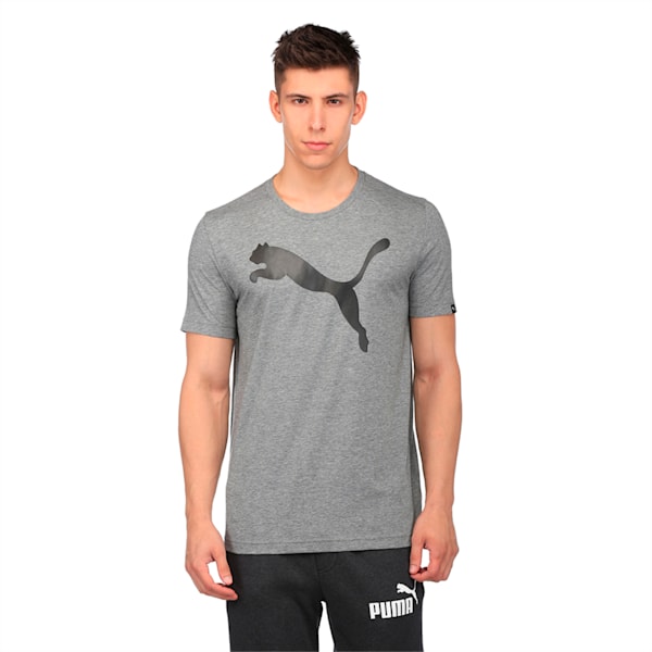 ESS Big Cat Heather Tee, Medium Gray Heather, extralarge-IND