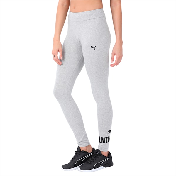 ESS Logo Leggings W, Light Gray Heather, extralarge-IND