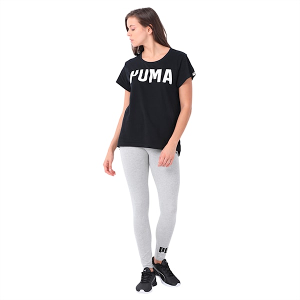 ESS Logo Leggings W, Light Gray Heather, extralarge-IND