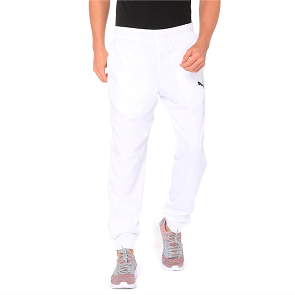 Active Woven dryCELL Men's Sweatpants, Puma White, extralarge-IND