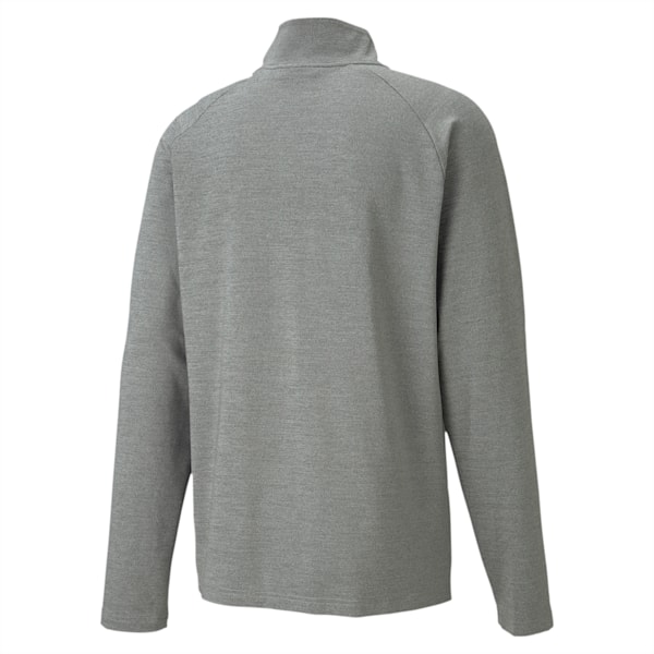 Active dryCELL Men's Half Zip Sweater, Medium Gray Heather, extralarge-IND