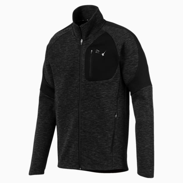 Evostripe Jacket, Cotton Black-heather, extralarge