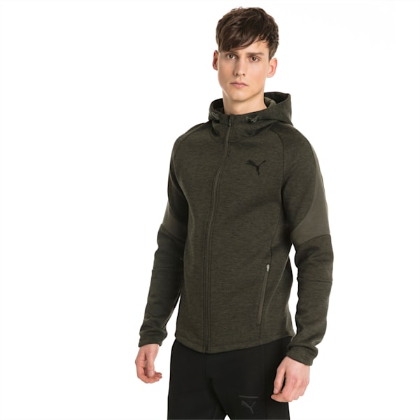 Puma evostripe full zip hoodie sale