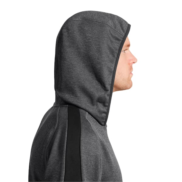 Evostripe Warm Hoodie, Dark Gray Heather, extralarge