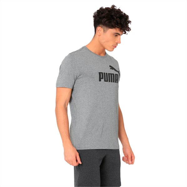 Essentials Short Sleeve Men's T-Shirt, Medium Gray Heather, extralarge-IND