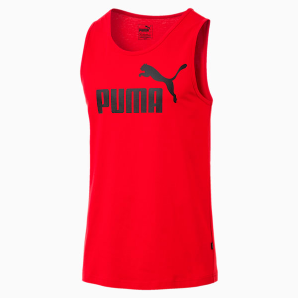 Essentials Men's Tank, Puma Red, extralarge