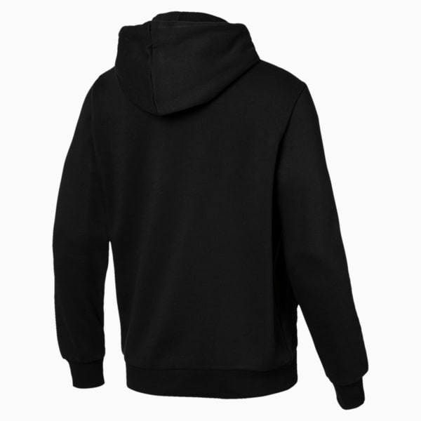 Essentials Fleece Men's Hoodie, Puma Black, extralarge-IND